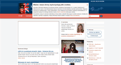 Desktop Screenshot of kochamangielski.pl